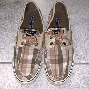 Sperry’s Plaid Shoes